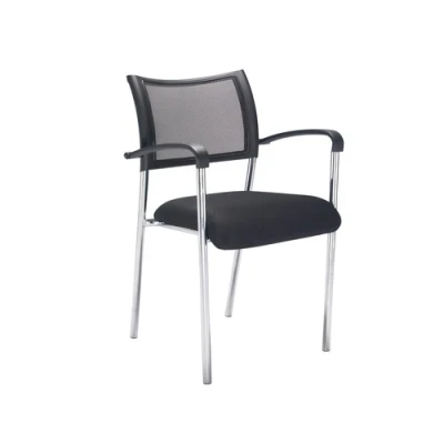TC Jupiter Chrome Chair - With Arms