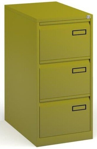 Bisley Steel 3 Drawer Public Sector Contract Filing Cabinet 1016mm - Colour