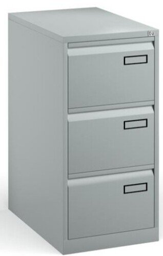 Bisley Steel 3 Drawer Public Sector Contract Filing Cabinet 1016mm