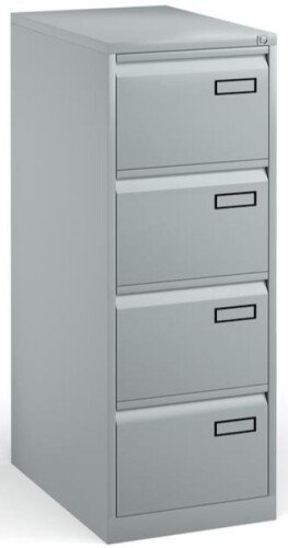 Bisley Steel 4 Drawer Public Sector Contract Filing Cabinet 1321mm