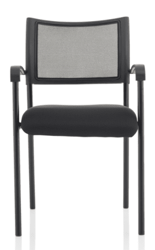 Dynamic Brunswick Visitor Chair Black Frame with Arms