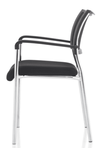 Dynamic Brunswick Chair Chrome Frame with Arms