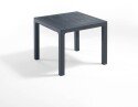 Tabilo Canterbury 1500 x 900mm Table - Anthracite - 45mm Parasol Hole - 750mm High
