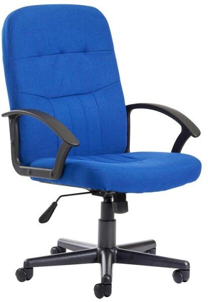 Gentoo Cavalier Fabric Managers Chair - Blue