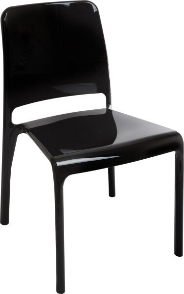 Teknik Clarity Chair (Box of 4) - Black