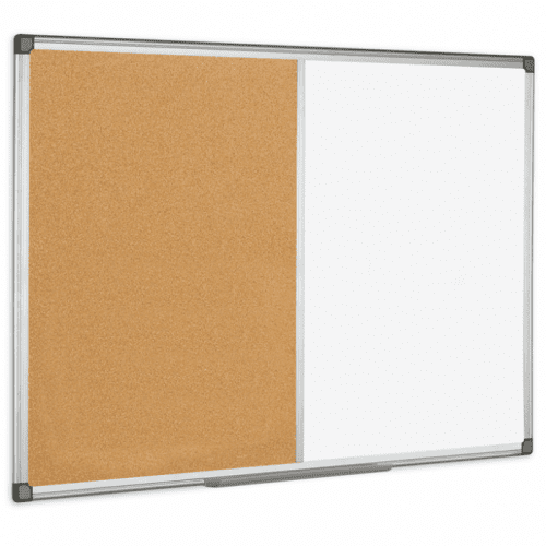 Combi White Board & Pin Board - 1800 x 900mm