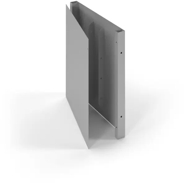 Dams Connex Vertical Cable Riser 1200mm - Silver