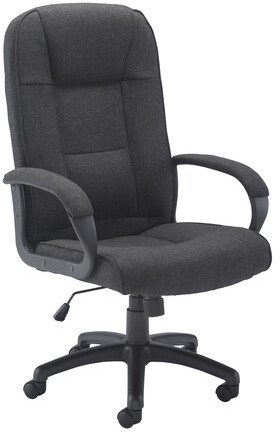 TC Keno Fabric Chair - Charcoal