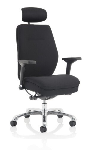 Dynamic Domino Fabric Chair - Black