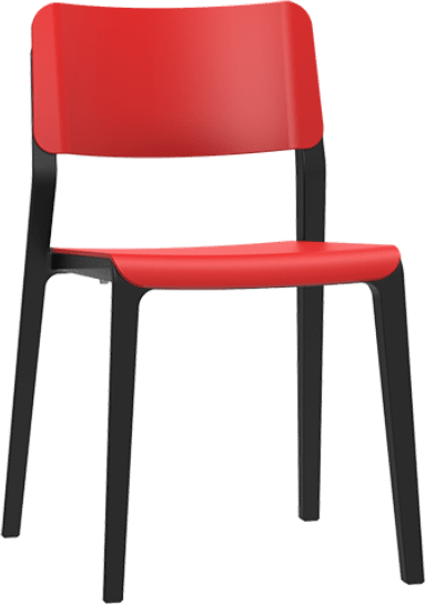 Origin MOJO Standard Classroom Chair - Coral Red