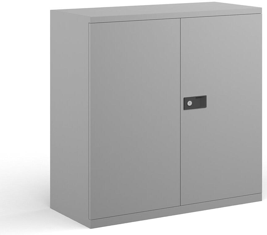 Bisley Contract Steel Cupboard 1000mm High Office Furniture Direct