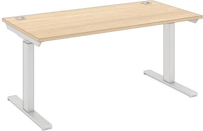 Elite Progress Rectangular Desk with I-Frame Legs - 1600mm x 800mm