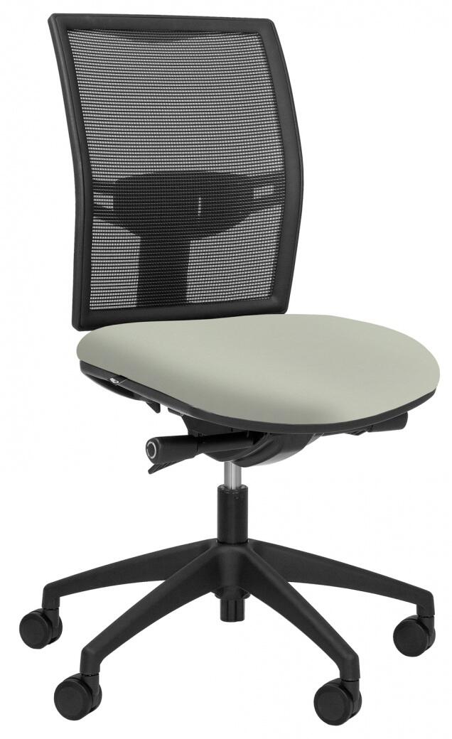 Elite Loreto Black Mesh Task Chair Without Arms