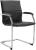 Dams Essen Stackable Faux Leather Cantilever Meeting Room Chair