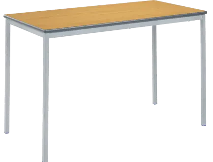 Metalliform Fully Welded Rectangular Table - MDF Edge - 1100 x 550mm
