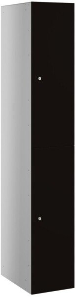 Probe BuzzBox Two Compartment Satin Effect Locker - 1780 x 305 x 315mm - Anthracite