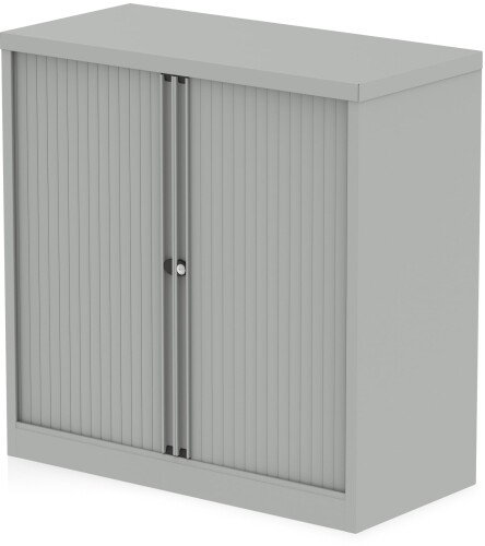 Dynamic Qube 1000mm Side Tambour Cupboard No Shelves