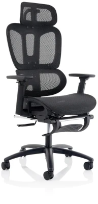 Dynamic Horizon Executive Chair With Height Adjustable Arms