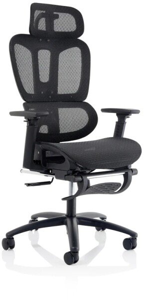 Dynamic Horizon Executive Mesh Chair With Height Adjustable Arms
