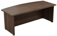 TC Office Regent Executive Bow Fronted Desk 2000mm