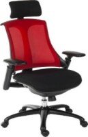 Teknik Rapport Mesh Executive Chair - Red