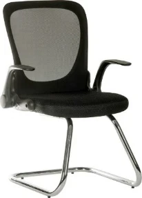 Teknik Flip Visitor Chair - Black