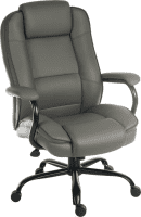 Teknik Goliath Duo Bonded Leather Executive Chair - Grey
