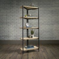 Teknik Industrial Style Chunky 4 Shelf Bookcase