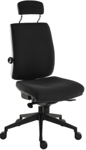 Teknik Ergo Plus Ultra HR 24 Hour Chair - Black