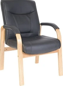 Teknik Kingston Visitor Chair - Oak