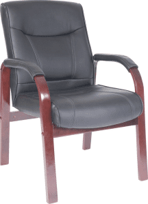 Teknik Kingston Visitor Chair - Mahogany