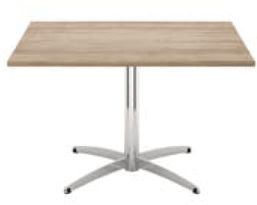 Elite Cascara Square Meeting Table - 1000 x 1000 x 725mm