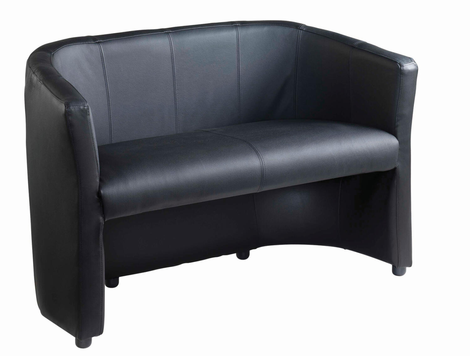 Dams London 2 Seater Leather Sofa