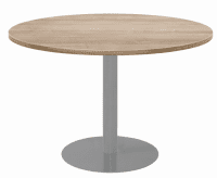 Elite Circular Meeting Table MFC Finish - 1000 x 725mm