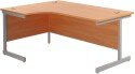 TC Single Leg Corner Desk 1800 x 1200mm