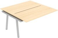 Elite Linnea Double Bench with Shared Inset Leg