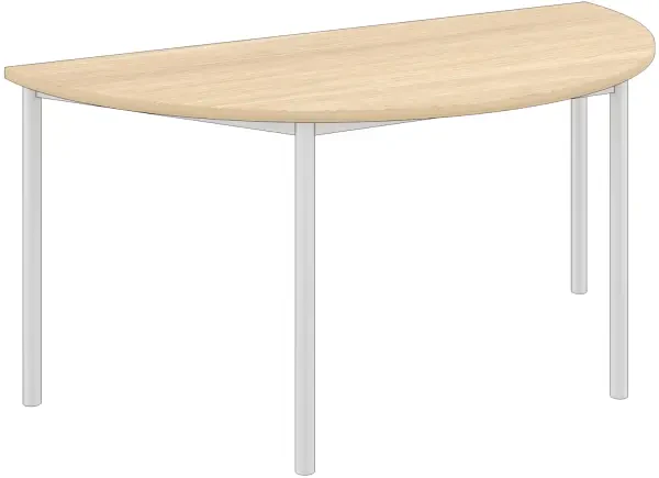 Elite Semi Circular Training Table with Circular Legs