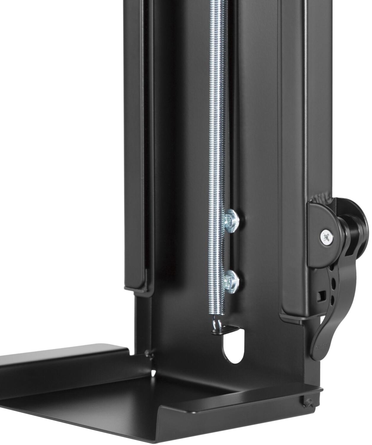 Emantis NexBase Under Desk CPU holder Stepless Height Adjustment ...
