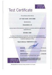 JOY-02 Certificate - BS 5459-2