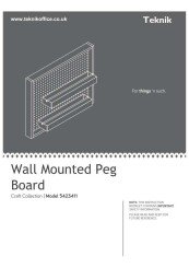 Craft Wall Mounted Peg Board