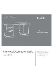 5427030 Prime Oak Executive Desk