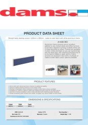 A1400 WH Product Datasheet