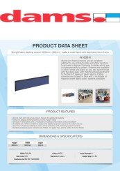 A1600 K Product Datasheet