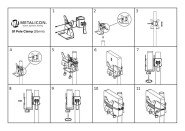 CHV1002 Instructions (35mm Pole Mounting)
