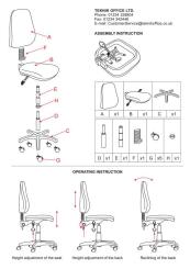 Draught Ergo Blaster PU Deluxe Assembly Instructions