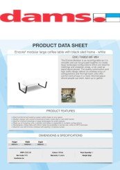 ENC TAB02 MF WH Product Datasheet