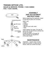 Polly Stool Assembly Instructions