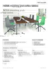 Technical Information NOVA Meeting And Coffee Tables EN 2