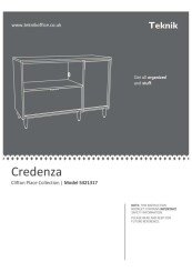 Clifton Place Credenza Instructions