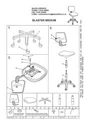 Draughter Ergo Blaster Standard Assembly Instructions